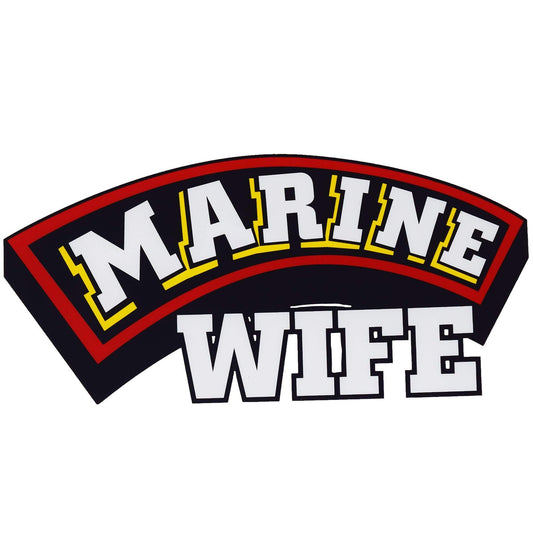 Marine Wife Decal