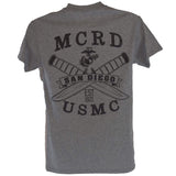 MCRD San Diego Cross Knife Shirt Grey