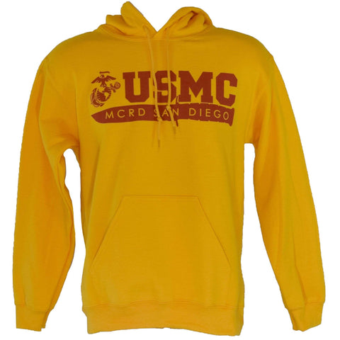 MCRD San Diego Sweatshirt - Yellow