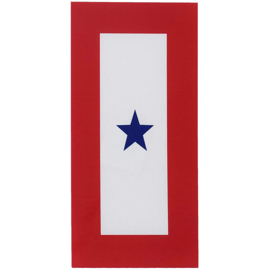 One Star Service Decal