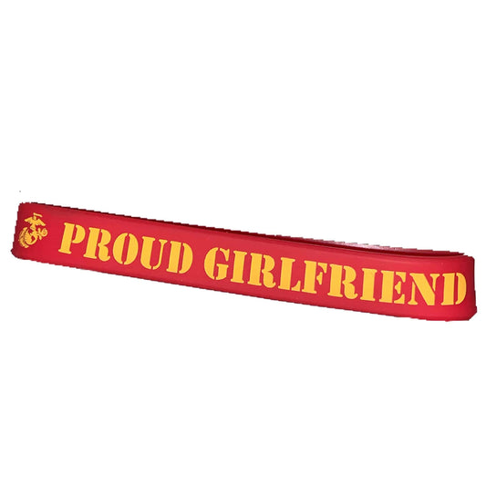 Proud Girlfriend Silicone Wristband