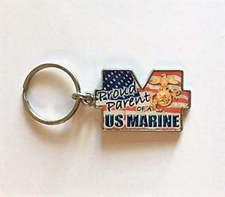 Proud Parent Of A Marine Keychain