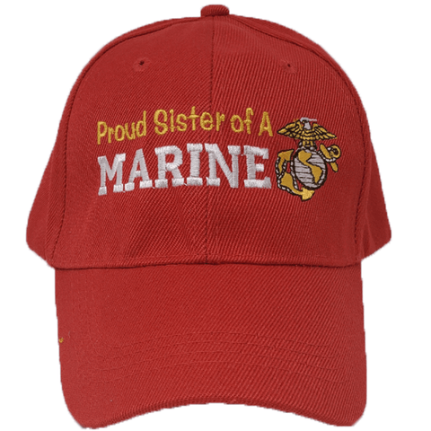 Proud Sister of a Marine Hat