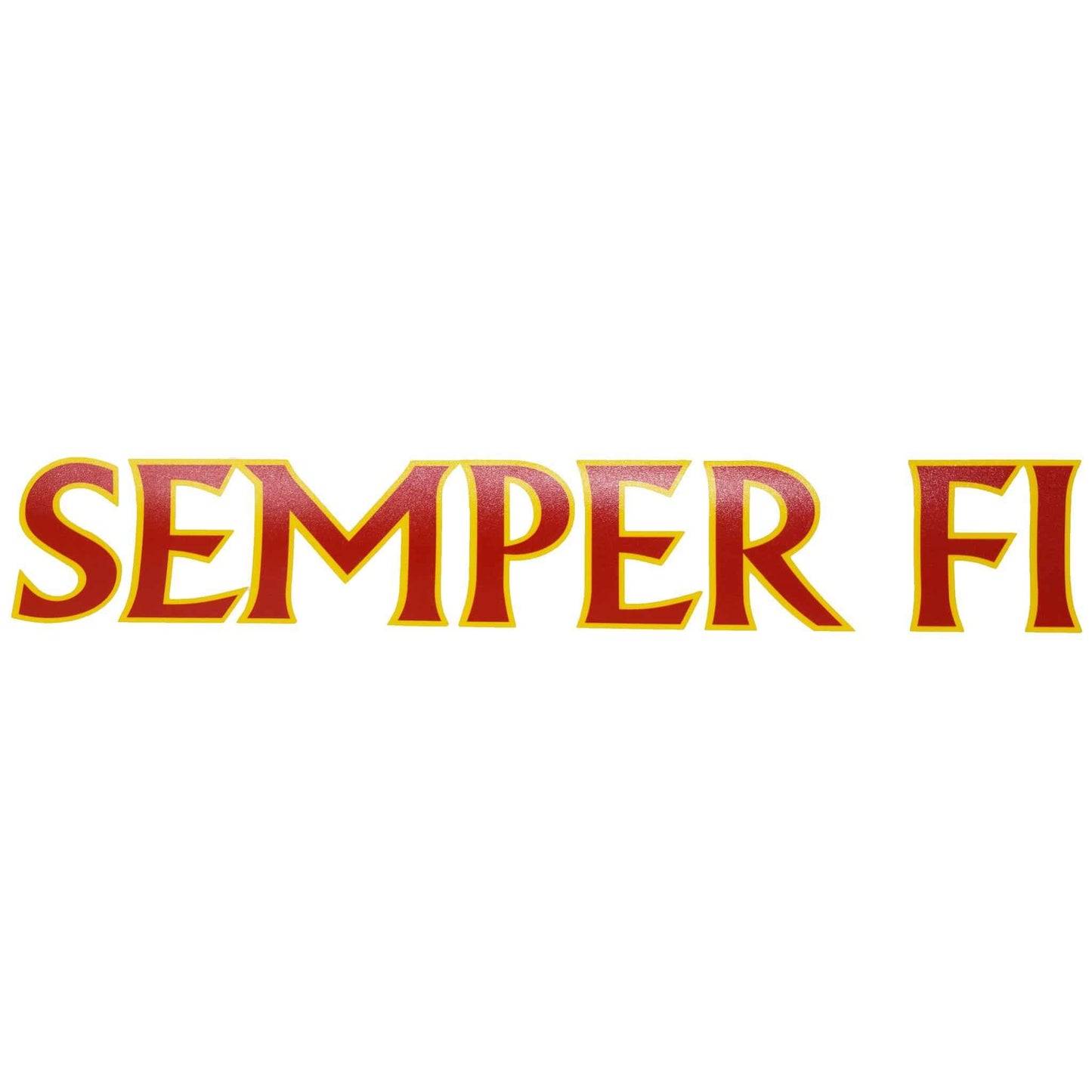 Semper Fi Vinyl Decal