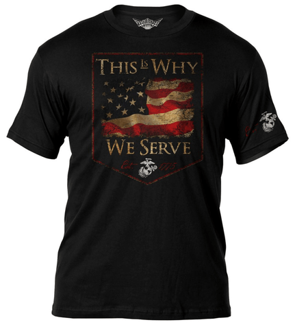This Is Why We Serve Graphic T-Shirt