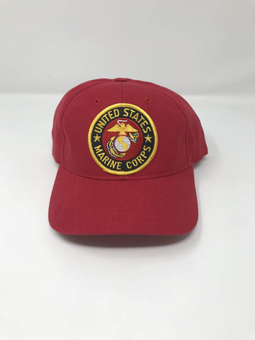 U.S. Marine Corps Red Patch Hat