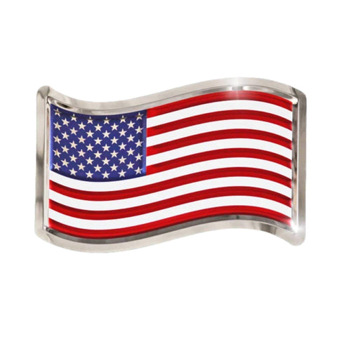 United States Flag Stainless Steel Mirror Finish