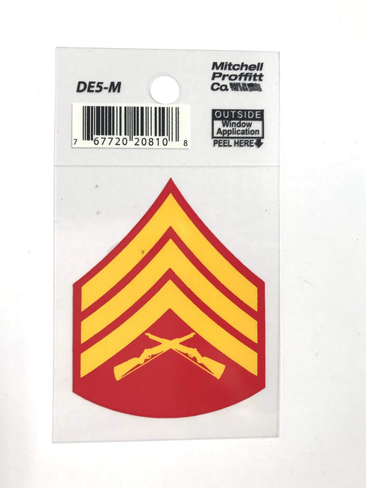 USMC E-5 Sgt Decal