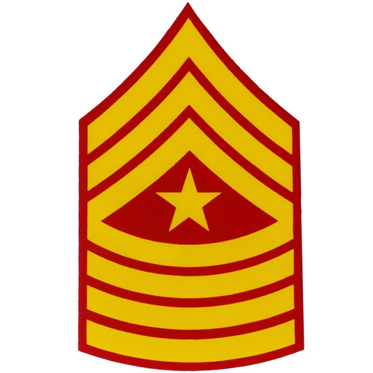 USMC E-9 SgtMaj Decal