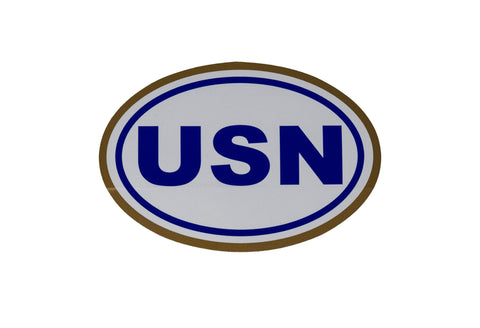 USN Oval Decal