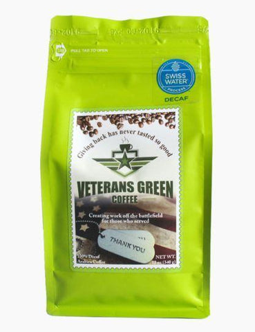 Veterans Green Coffee Decaf
