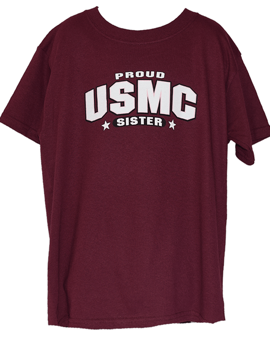 Youth Proud USMC Sister T-Shirt