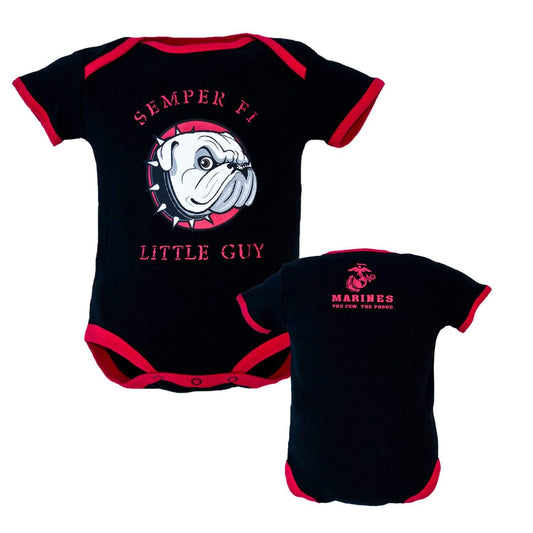 Youth Semper Fi Little Guy Onesie